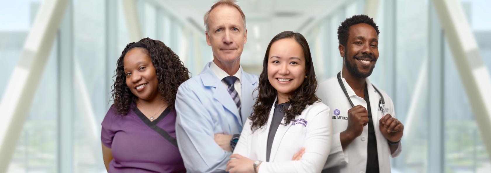 SIU Medicine Nurses and Doctors