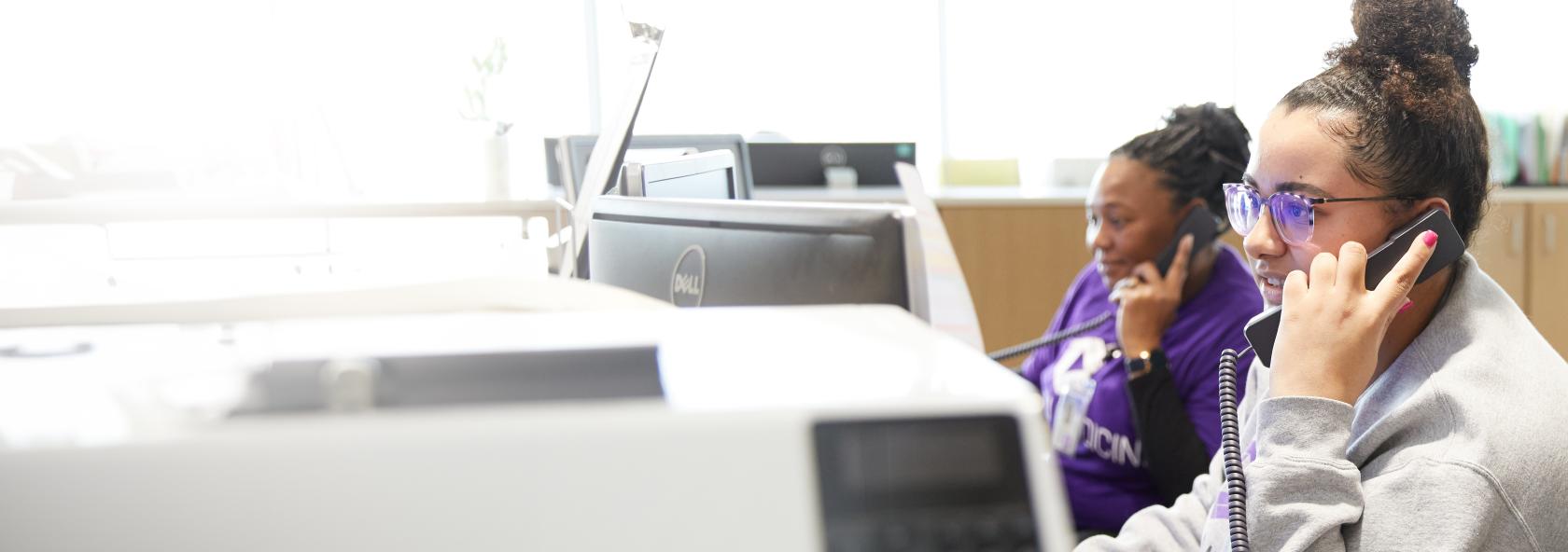 Nurse's station at Springfield Family Medicine