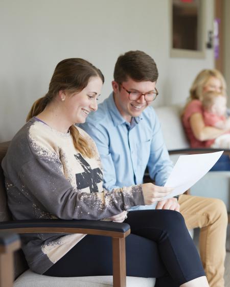 Patients in waiting room